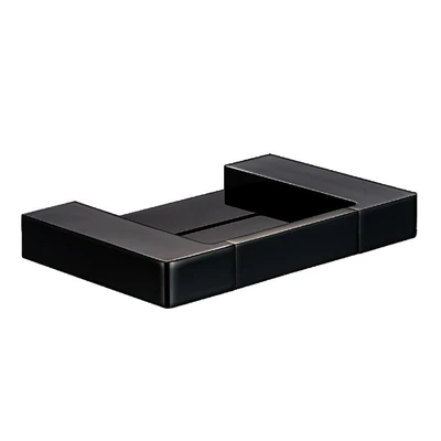 IKON CERAM SOAP HOLDER MATTE BLACK 188MM