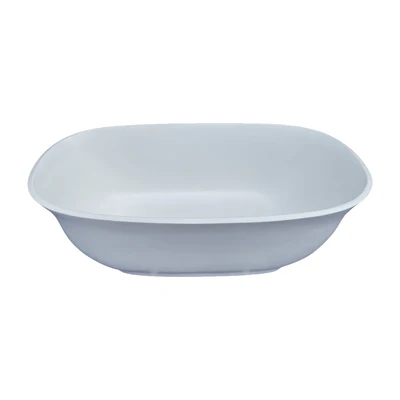VEROTTI SALO FREESTANDING SOLID SURFACE BATH MATTE WHITE 1645MM