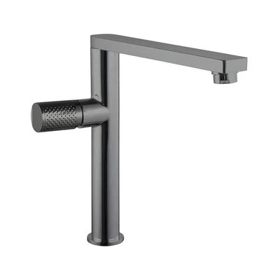 LINKWARE GABE SINK MIXER 250MM BRUSHED NICKEL