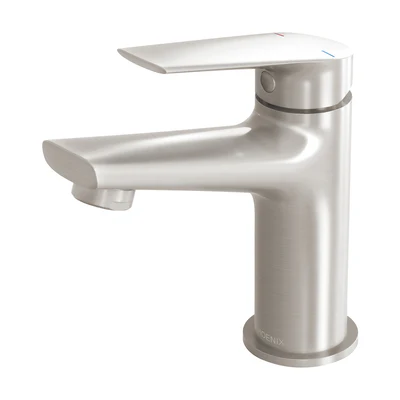 PHOENIX ARLO LEAD FREE BASIN MIXER 152MM BRUSHED NICKEL