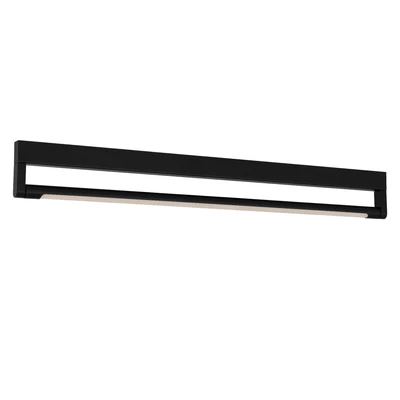 TELBIX ARVIN VANITY LED WALL LIGHT BLACK 820MM