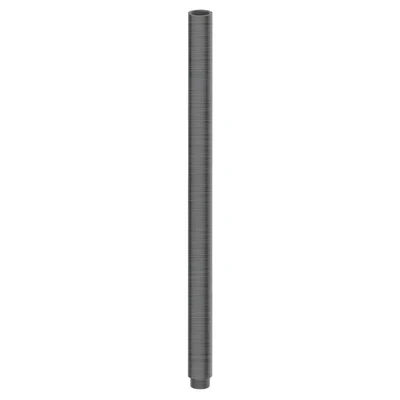 GARETH ASHTON BRASS ROUND DROPPER 400MM GUN METAL