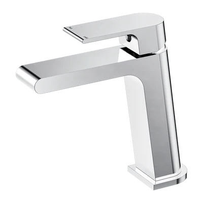 NERO BIANCA BASIN MIXER 169MM CHROME