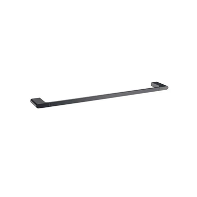 AQUAPERLA AU SINGLE TOWEL RAIL 600MM GUN METAL