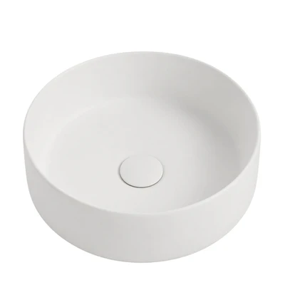ZUMI BETA ABOVE COUNTER BASIN MATTE WHITE 360MM