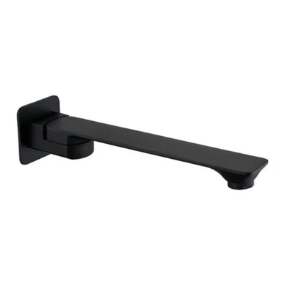 TAPART BATEAU SWIVEL BATH OUTLET 254MM BLACK