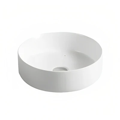 INSPIRE RADIUS RD BASIN MATTE WHITE 355MM