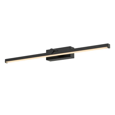 TELBIX FOLEY VANITY LED WALL LIGHT BLACK 600MM