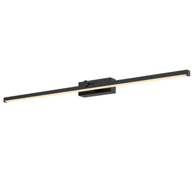 TELBIX FOLEY VANITY LED WALL LIGHT BLACK 800MM