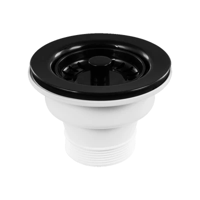 SCHOCK PLUG & WASTE GLOSS BLACK