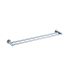 Ruby Round Double Towel Rail Chrome