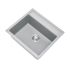 Carysil Waltz Concrete Grey Single Bowl Granite Kitchen Sink 560*510mm