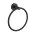 Otus Slimline Towel Ring Matt Black