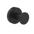 Otus Slimline Robe Hook Matt Black