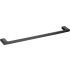 Cora Single Towel Rail 800 mm Matt Black