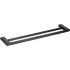 Cora Double Towel Rail 600 mm Matt Black