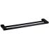 Eden Double Towel Rail 600 mm Matt Black