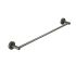 Otus Round Single Towel Rail 750mm Gunmetal