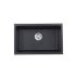 680*430*230mm Cora Black Undermount Granite Sink