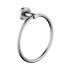 Pentro Brushed Nickel Round Wall Mounted Round Hand Towel Ring