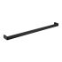 Cavallo Matte Black Square Single Towel Rail 800mm