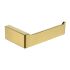 Cavallo Brushed Yellow Gold Square Toilet Roll Holder