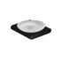 Persano Matte Black Zinc Alloy Soap Dish