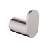 Brushed Nickel Round Robe Hook