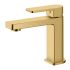 Flores Basin Mixer Brushed Gold