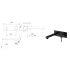 Hali Wall Basin Mixer Matt Black