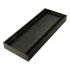 300-5600mm Lauxes Black Aluminium Slimline Tile Insert Floor Grate Drain Any Size Indoor