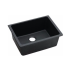 Black Granite Quartz Stone Top/Undermount Kitchen Sink Single Bowl 635*469*241mm