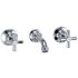 Bath Set Chrome