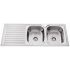 Eden Double Bowl & Single Drainer 1180 x 480 x 170mm