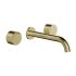 Tana 1/4 turn C/D Bath Set Brushed Gold 