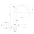 Tana 1/4 turn C/D Basin Set Chrome