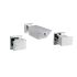 Square Shower Set Chrome