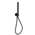 Tube Hand Shower On Wall Outlet Bracket Matt Black