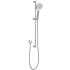 Cora Round Sliding Shower Set Chrome