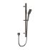 Eden Square Sliding Shower Set Brushed Nickel