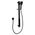 Bellino High Gloss Black Sliding Shower Rail(ABS Handheld Shower)