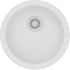 White Granite Quartz Stone Kitchen/Laundry Sink Round Single Bowl Top/Under Mount 460mm