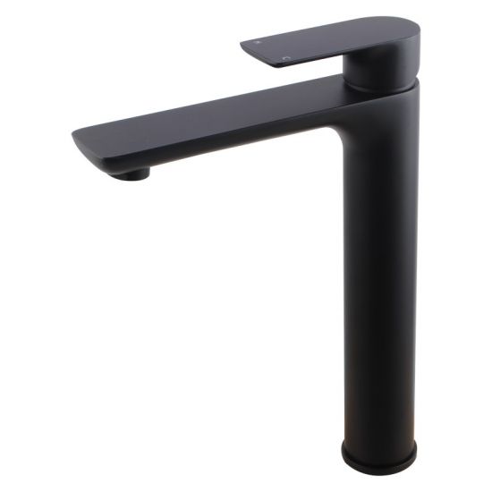 Black Tall Basin Mixer