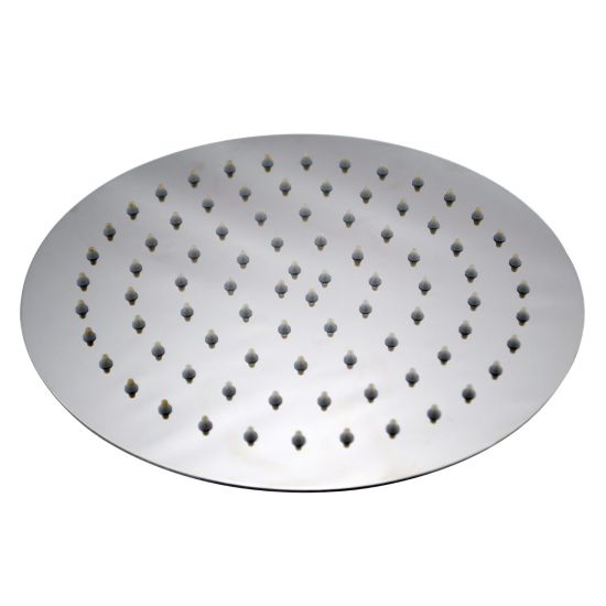 Super-slim Round Chrome Rainfall Shower Head 250mm