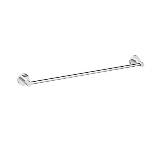 Otus Slimline Single Towel Rail 600mm Chrome