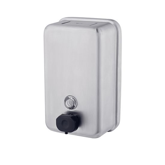 122Wx202Hx72Dmm Vertical Stainless Soap Dispenser