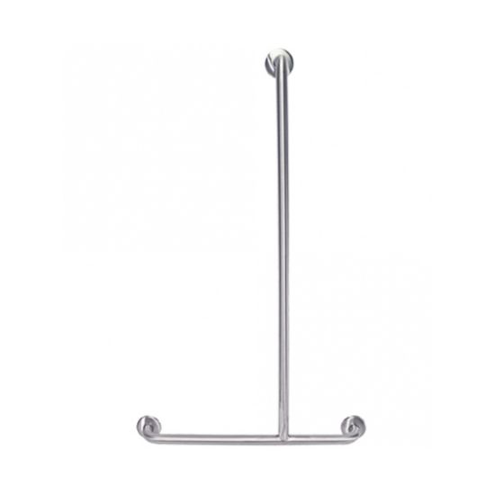 660mm x 1100mm Right Hand Grab Rail 32mm Shower Grab Rail