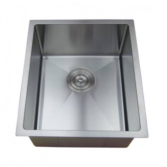 Overall Size: 390*450*220mm Bowl Size: 350*410*220mm Radius: 15mm 304 Stainless Steel