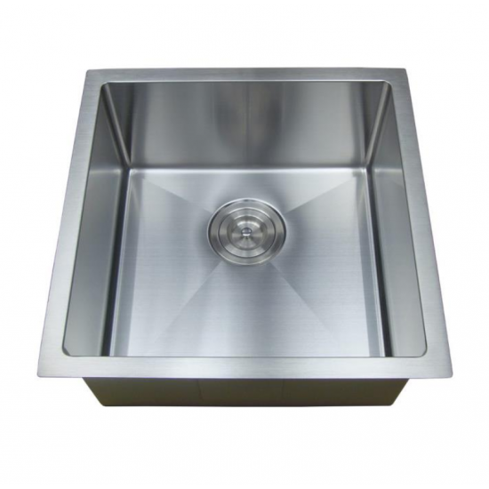 Overall Size: 450*450*220mm Bowl Size: 400*400*220mm Radius: 15mm 304 Stainless Steel