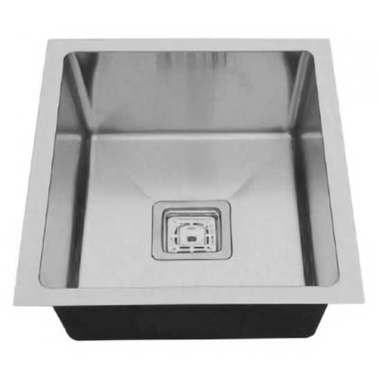 Top or Undermount 1.2mm S.S 304 250mm extra deep bowl Bowl Size: 330×400×235mm Overall Size: 380×450×235mm